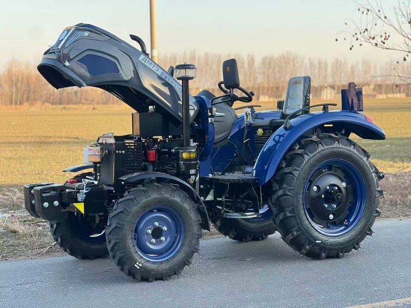 Мінітрактор ДМТЗ 255XL повнопривідний, широка резина,примусова гідравліка 74 фото